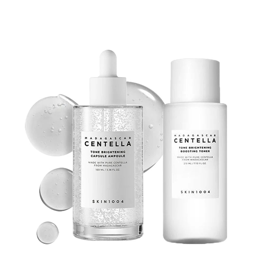 SKIN1004 Ampoule Cápsula Centella – Niacinamida, Esencia y Tónico Coreano