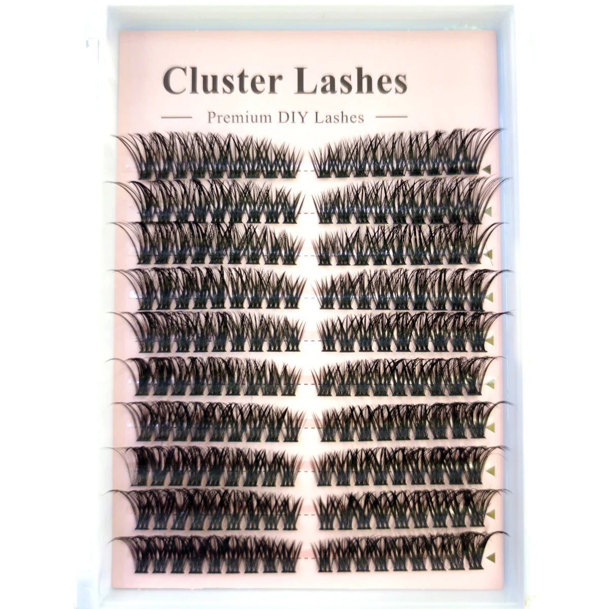 60row DIY Lash Extension Kit Clusters Individual Eyelashes Kit Mix Styles 10-18mm with Bond and Seal Eye Makeup Tool