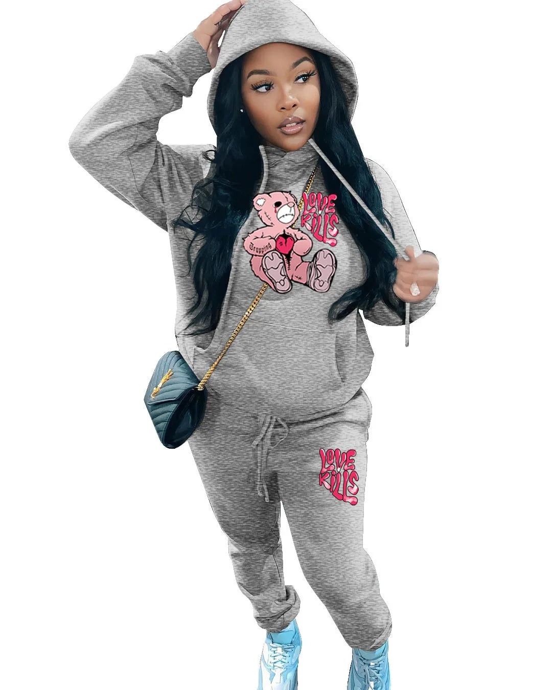 Conjunto Sudadera y Pantalón 2 Piezas Mujer