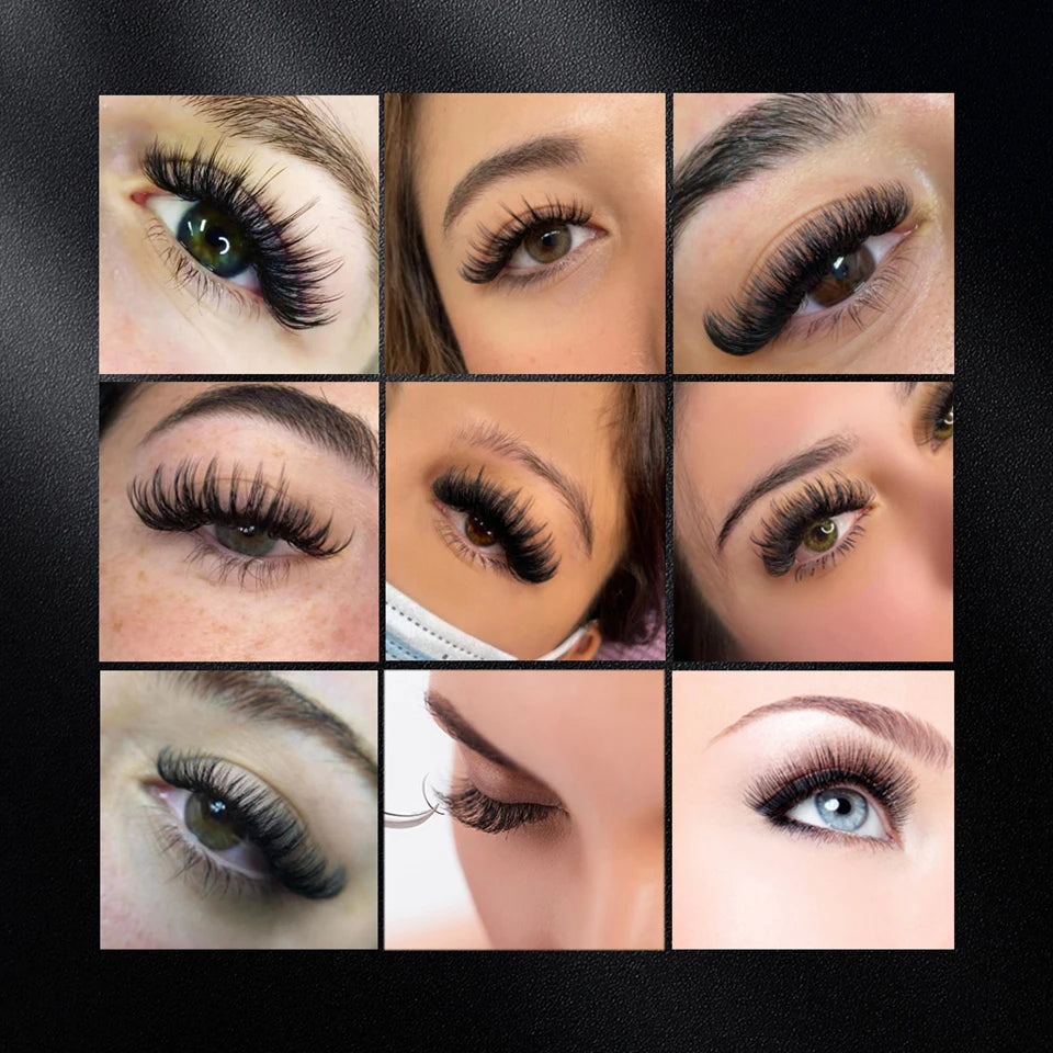 Extensiones Pestañas Volumen Premium Lashprofessor 0.03-0.1 - Calidad Profesional Efecto Natural
