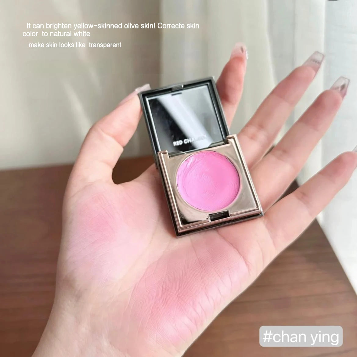 Rubor Crema Multiusos Labial y Mejillas – Arcilla Pigmentada Larga Duración