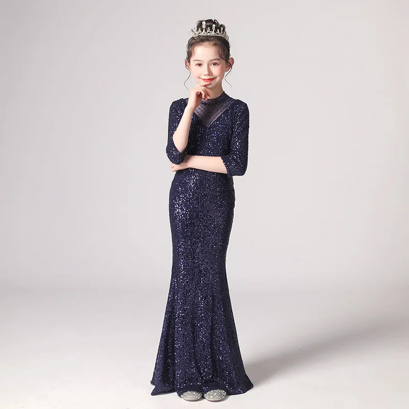 Vestido de Gala para Niña con Lentejuelas – Varios Estilos