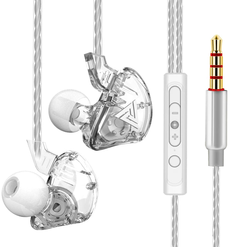 Audífonos con Cable QKZ AK6 | Sonido de Alta Fidelidad In-Ear