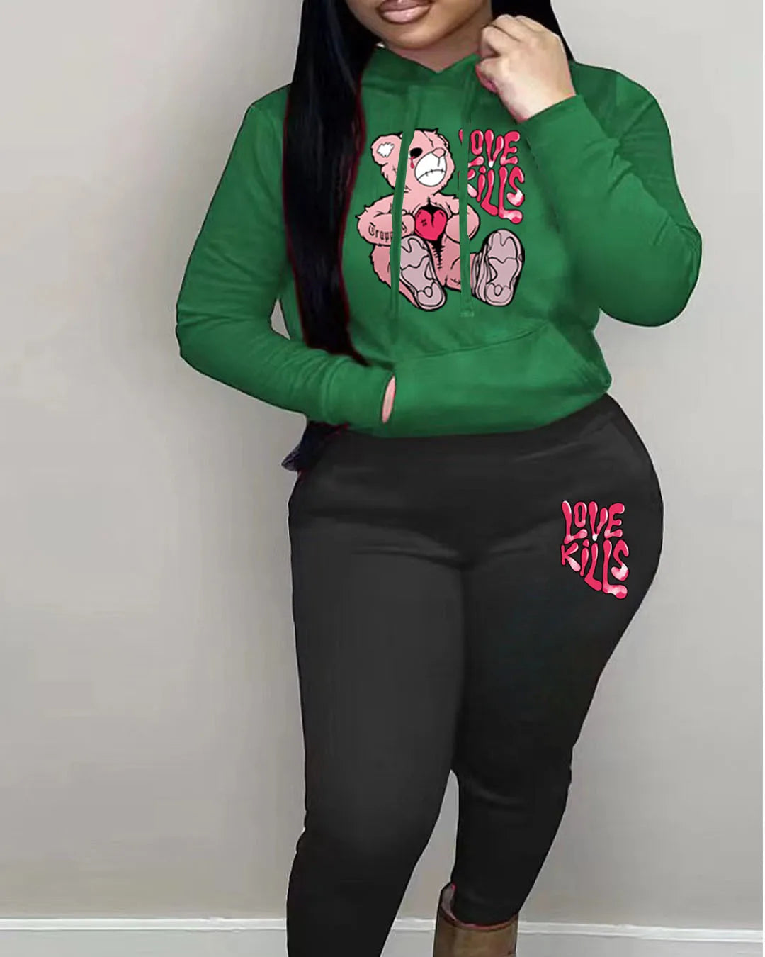 Conjunto Sudadera y Pantalón 2 Piezas Mujer