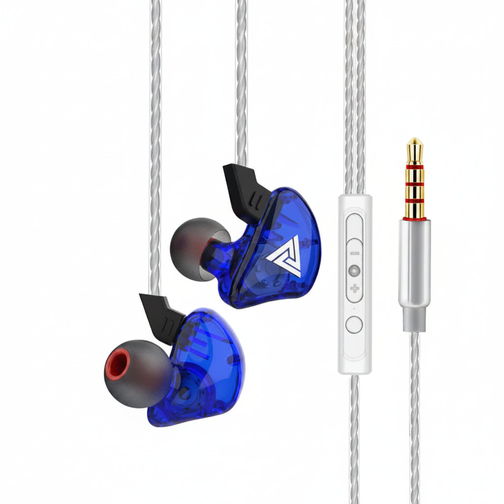 Audífonos con Cable QKZ AK6 | Sonido de Alta Fidelidad In-Ear