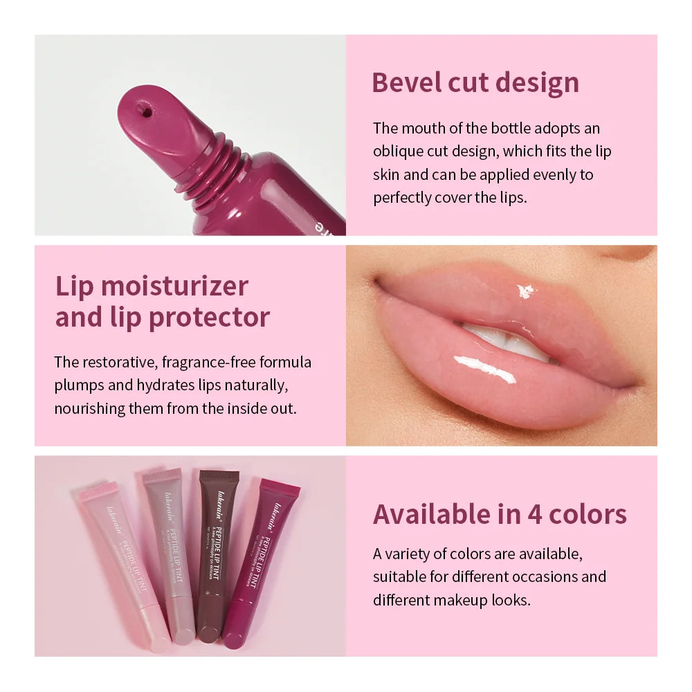 Lip Gloss Hidratante Espejo Voluminizador - Brillo Labial Efecto Plump Brillante
