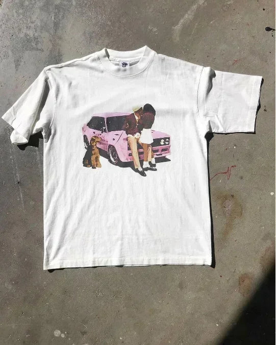 Camiseta Simple Harajuku Estilo Coreano Urbano Moda Esencial Manga Corta Negra para Mujer Cómoda para Trabajo y Uso Diario