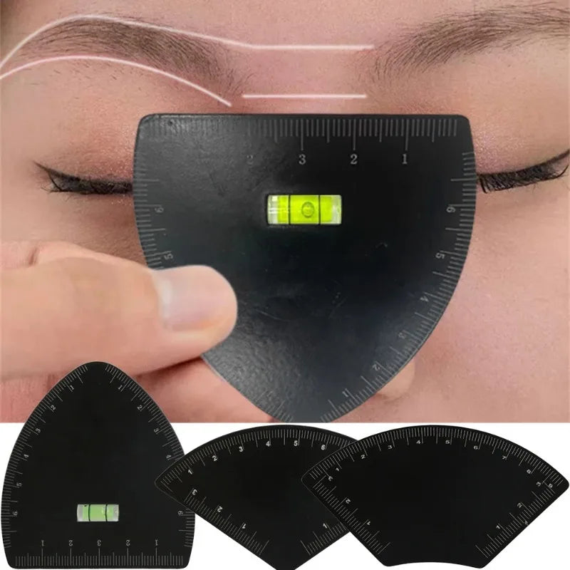 Regla Guía para Diseño de Cejas 6 Formas - Herramienta Microblading Tattoo Precisión Perfecta