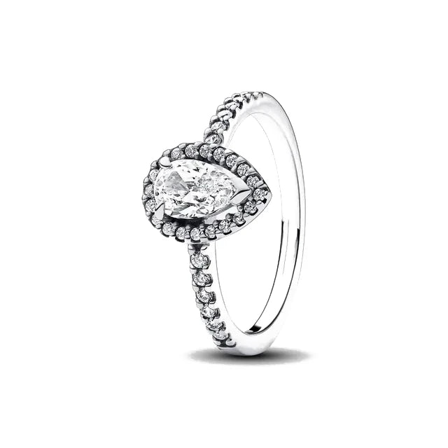 Anillos de Plata 925 con Corazón en Rosa, Azul, Verde y Negro - Joyería Fina