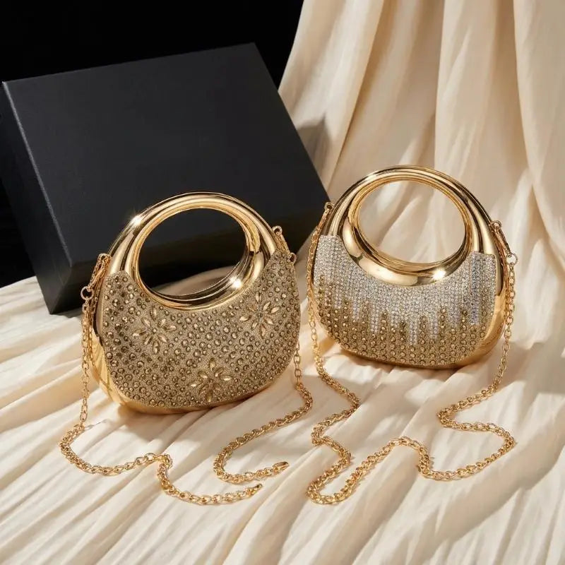 Minibolso de Fiesta con Pedrería, Varios Modelos