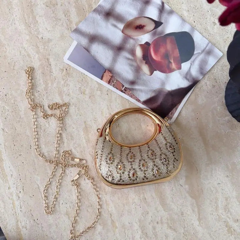 Minibolso de Fiesta con Pedrería, Varios Modelos