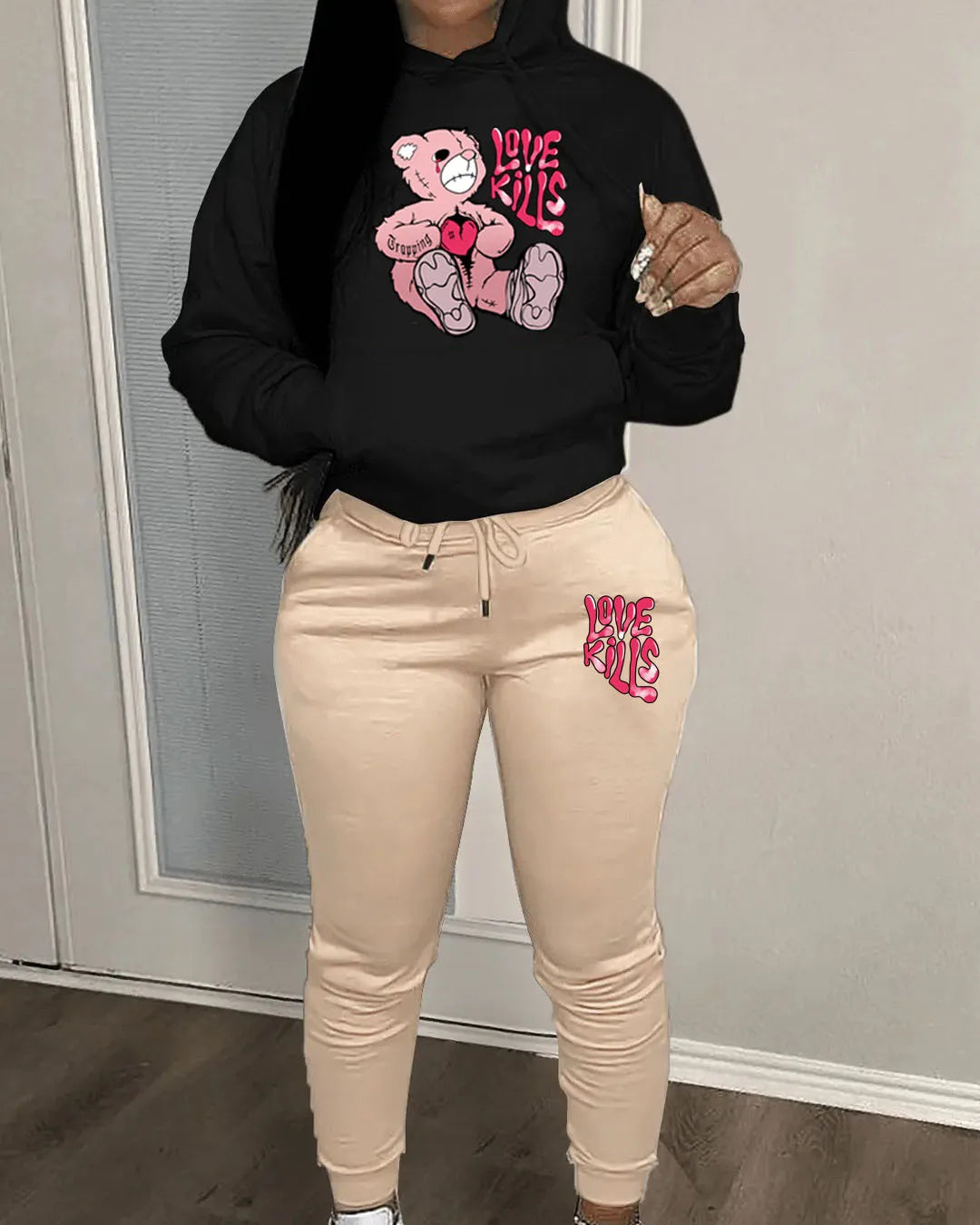 Conjunto Sudadera y Pantalón 2 Piezas Mujer