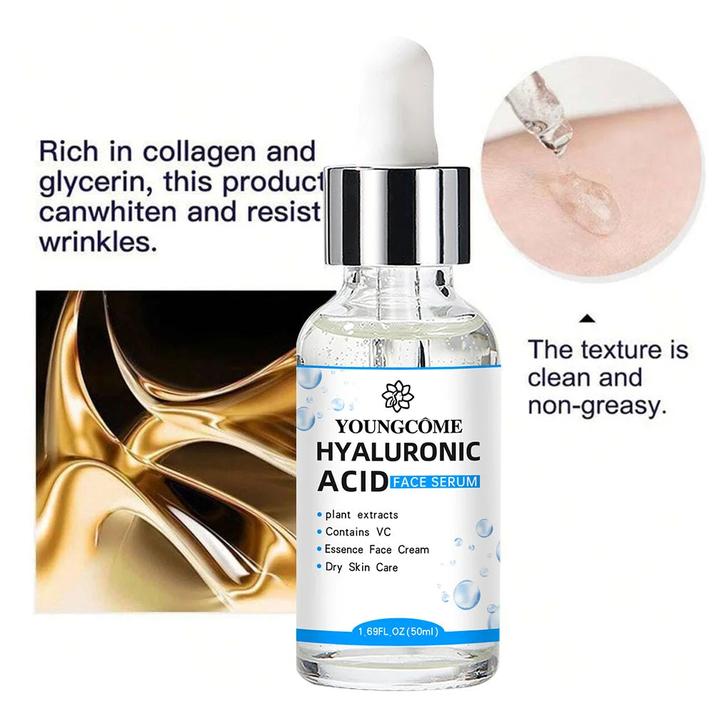 Esencia Facial Ácido Hialurónico – Hidratación Profunda Skincare Coreano 30/50ml