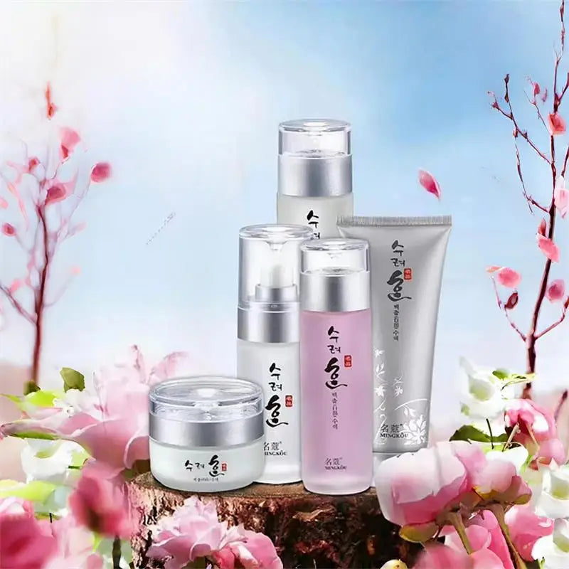 Set Coreano Hidratante y Reafirmante - Crema Facial y Limpiador