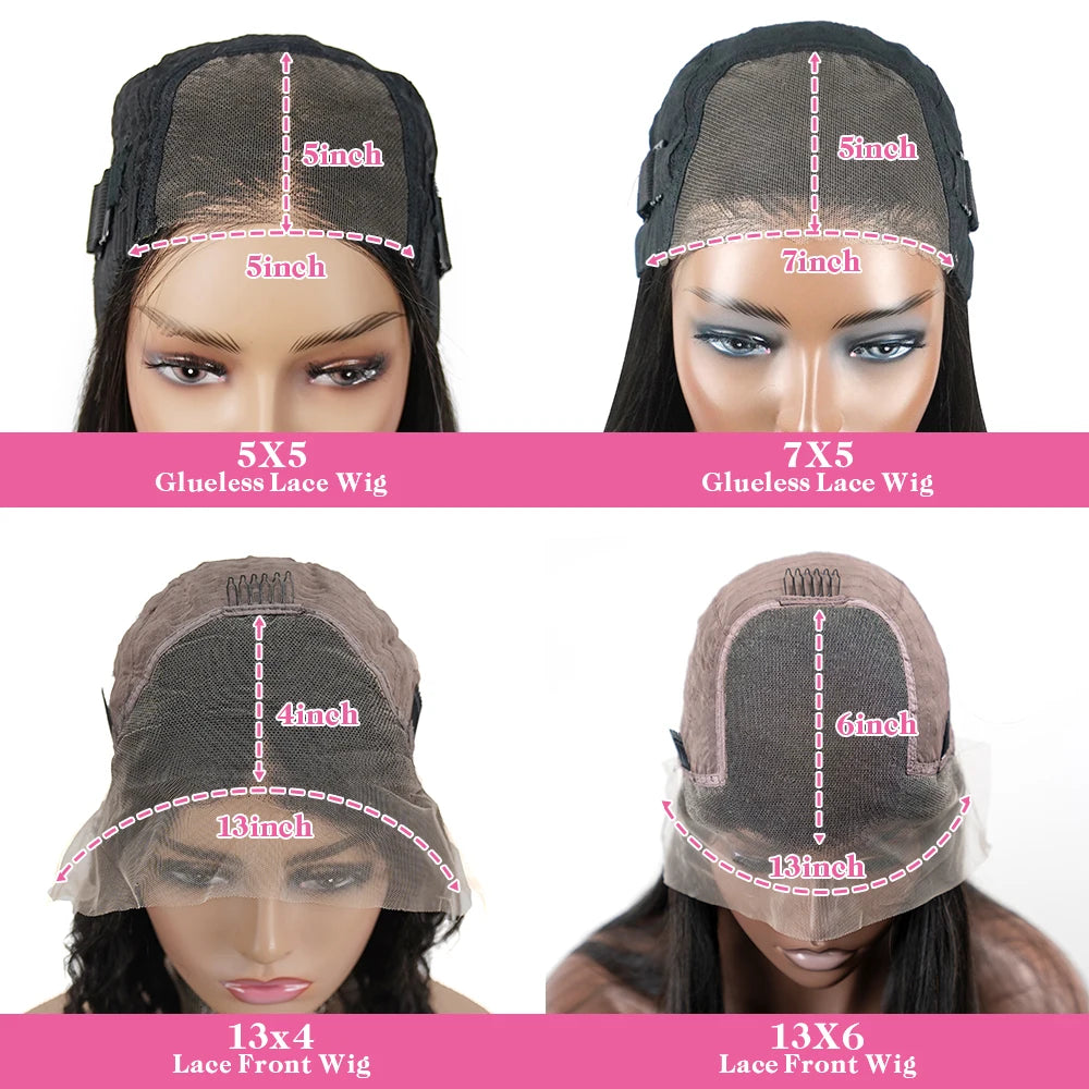 Peluca Water Wave 13x6 HD Lace Front 250% Densidad | Cabello Humano Glueless