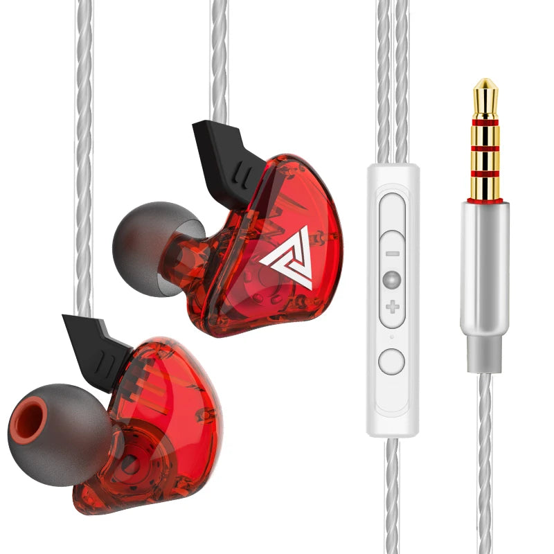 Audífonos con Cable QKZ AK6 | Sonido de Alta Fidelidad In-Ear