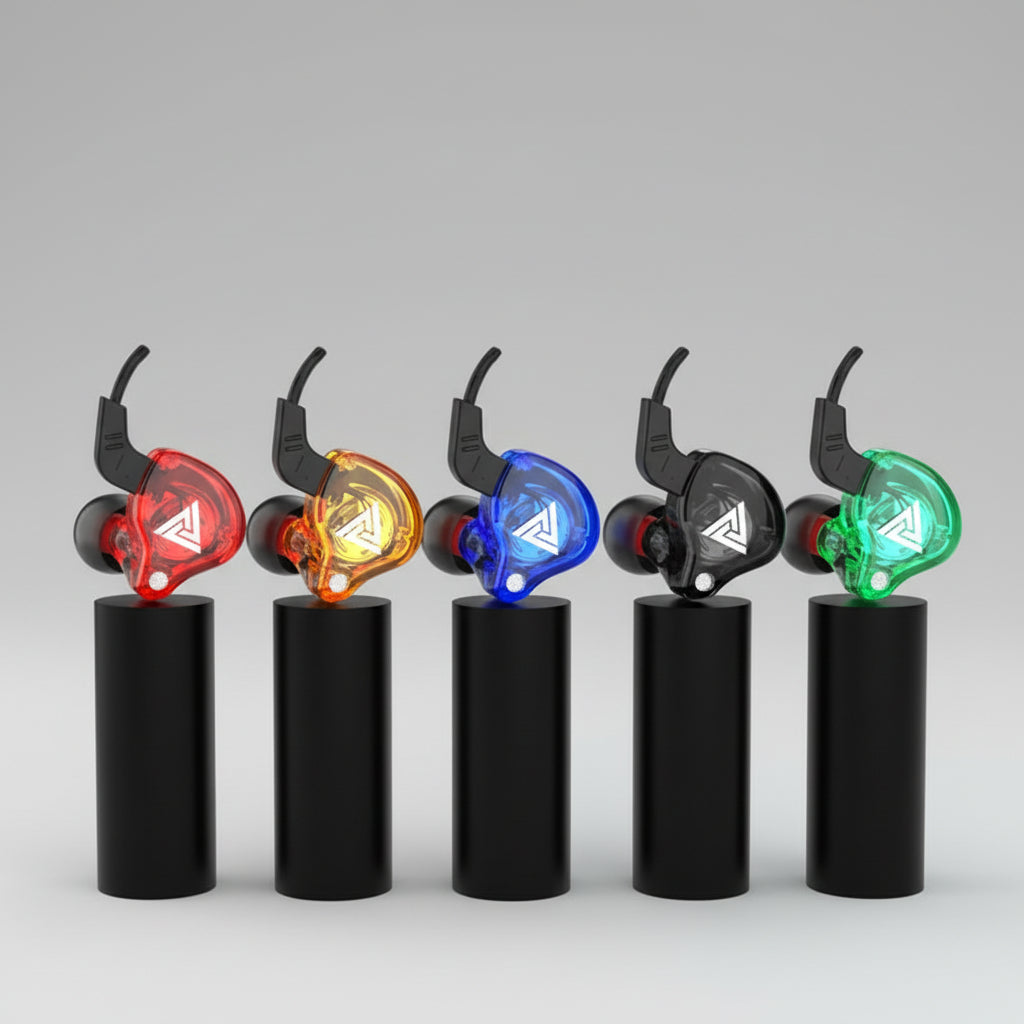 Audífonos con Cable QKZ AK6 | Sonido de Alta Fidelidad In-Ear
