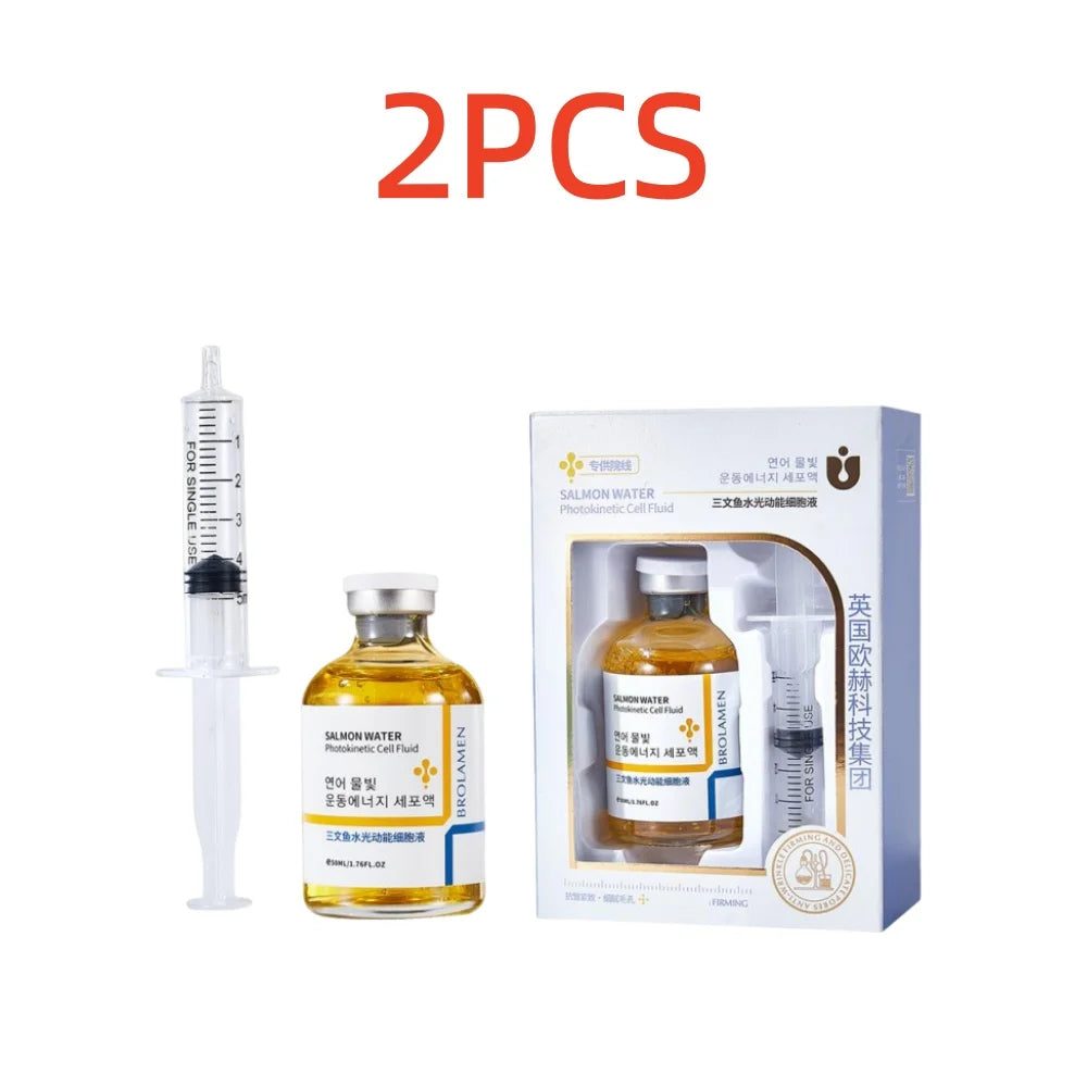 50ml Esencia Coreana de Salmón Aqua Dynamic Cell Loción Profunda Hidratante Cuidado Facial Fortalece Barrera Reafirmante Contorno