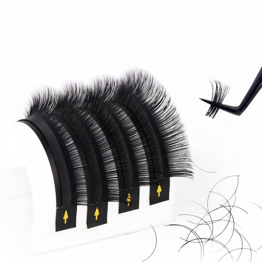 Extensiones Pestañas Volumen Premium Lashprofessor 0.03-0.1 - Calidad Profesional Efecto Natural