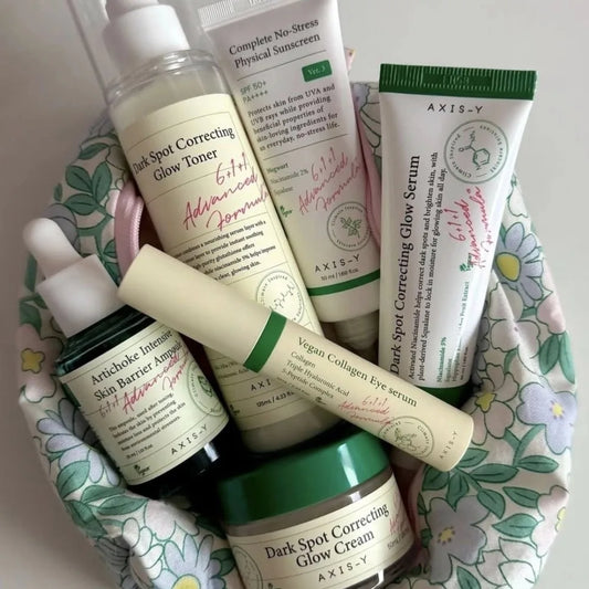 AXIS-Y Skincare Coreano – Toner, Crema, Sérum, Protector Solar, Máscara y Más
