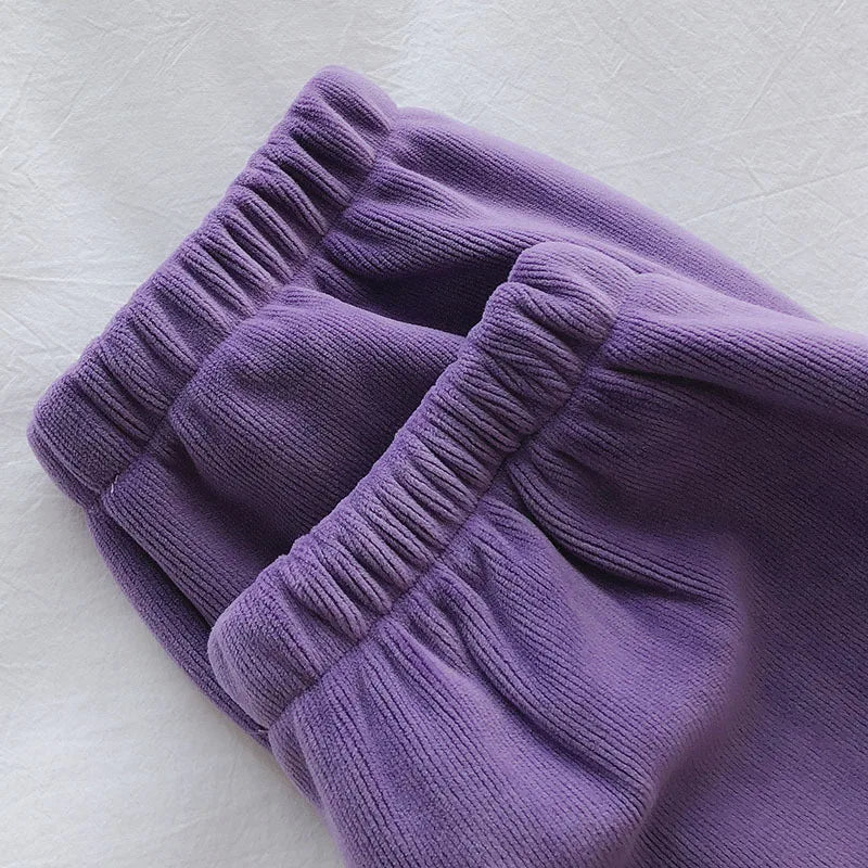 Pantalones Deportivos Casuales Mujer | Joggers Abrigados con Forro Polar