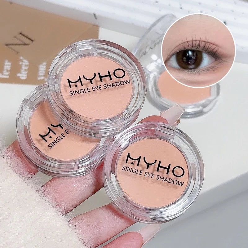 Matte Complexion Brightens Eye Shadow Palette Monochrome Highlight Eyeshadow Base Primer Color Nude Skin Makeup Daily Cosmetics