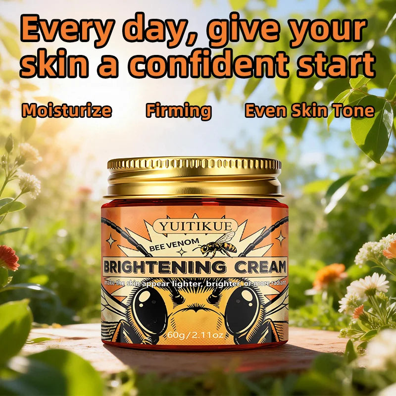 Crema Iluminadora con Veneno de Abeja YUITIKUE - Hidrata y Unifica el Tono