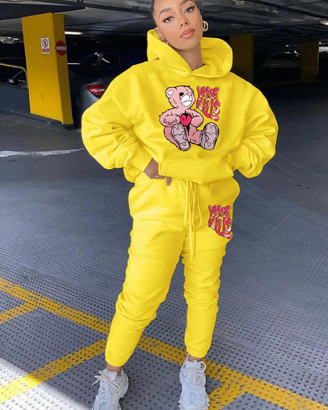 Conjunto Sudadera y Pantalón 2 Piezas Mujer
