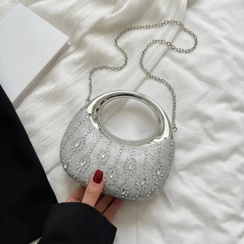 Minibolso de Fiesta con Pedrería, Varios Modelos