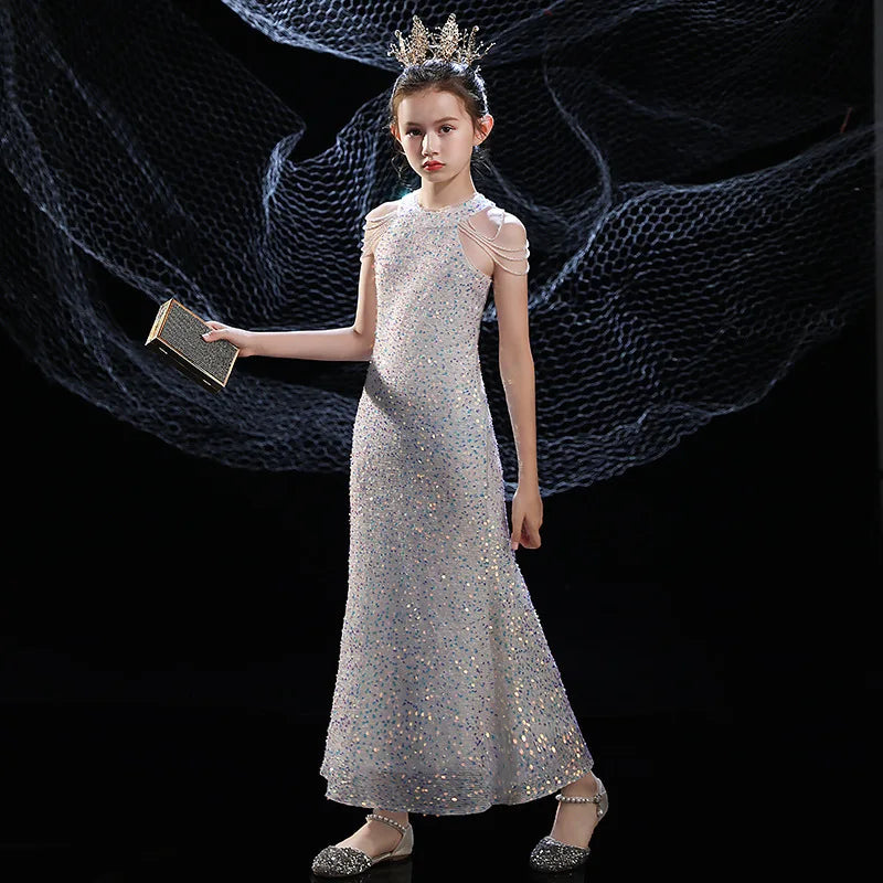 Vestido de Gala para Niña con Lentejuelas – Varios Estilos