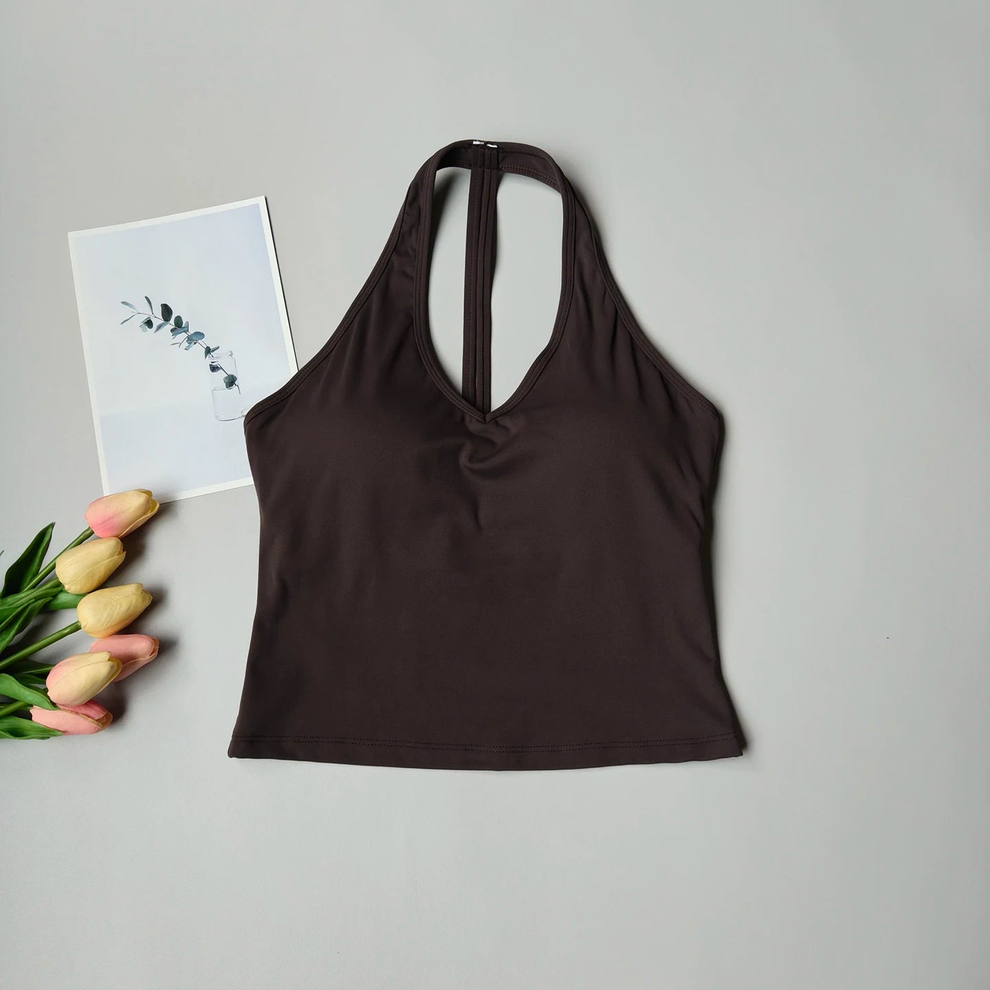 Yoga Suits Gym Sports Beauty Back Lingerie Plush Breasts V-neck Halter Neck Vest Bras Fitness Running Shock-proof Fitness Suits