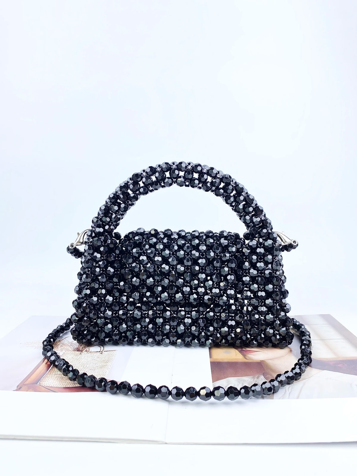 Bolso Pequeño con Cuentas para Mujer, Varios Colores