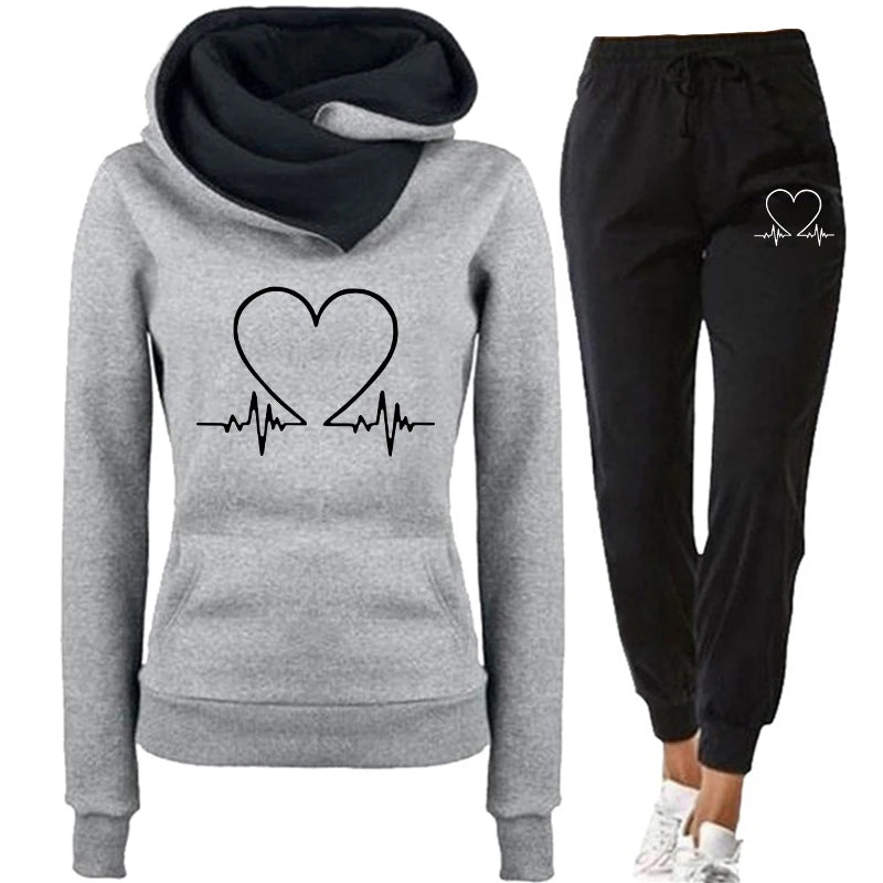 Tracksuit Sudadera y Pantalón Deportivo Mujer