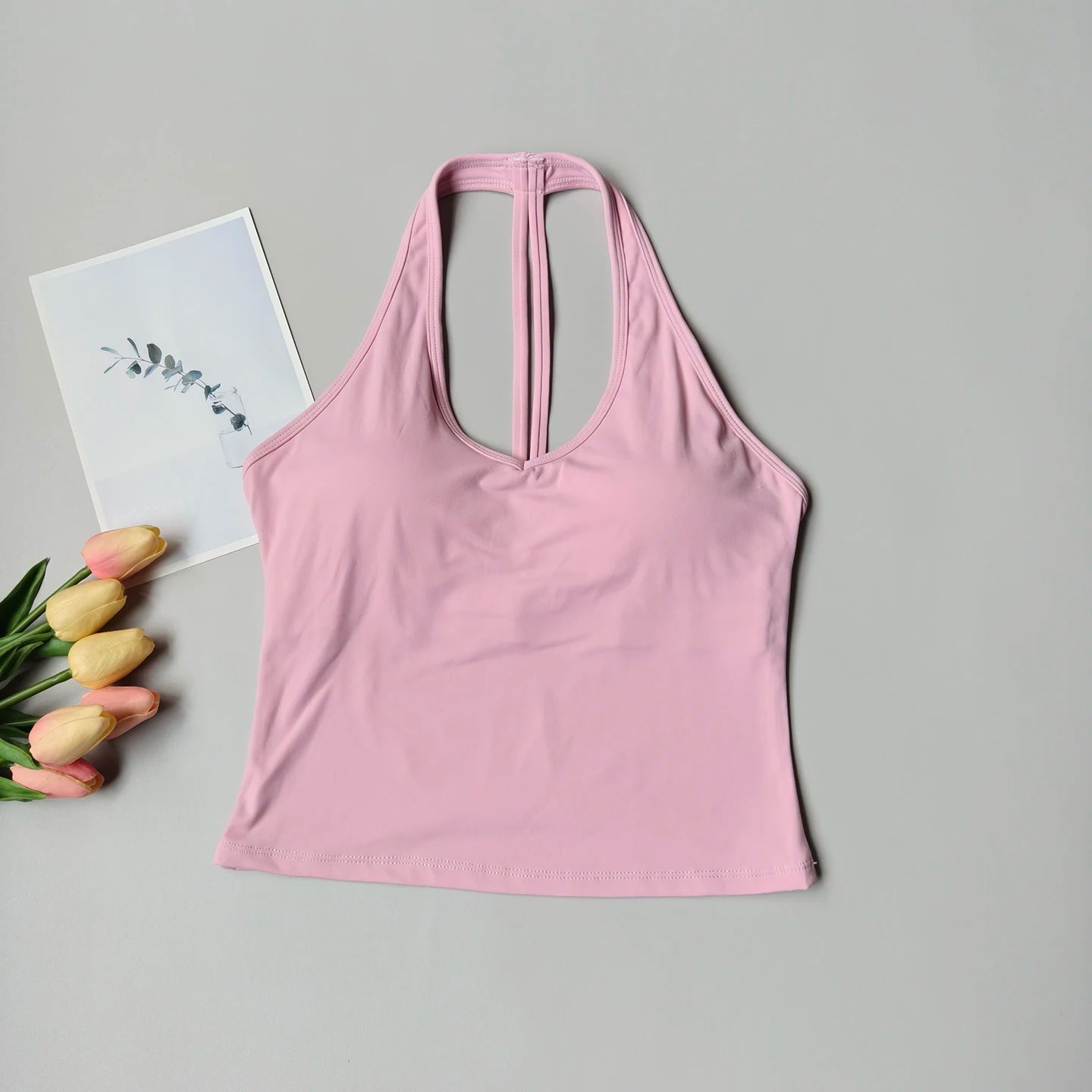 Yoga Suits Gym Sports Beauty Back Lingerie Plush Breasts V-neck Halter Neck Vest Bras Fitness Running Shock-proof Fitness Suits