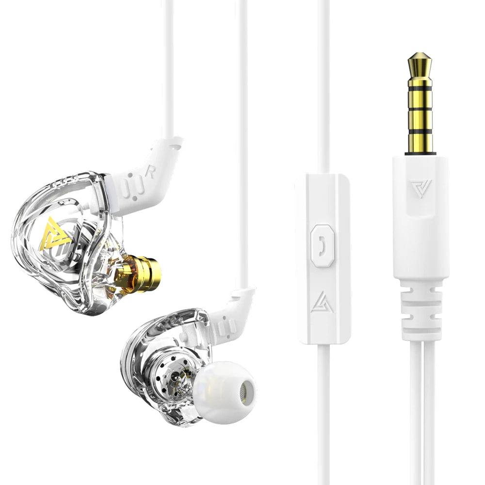 Audífonos con Cable QKZ AK6 | Sonido de Alta Fidelidad In-Ear
