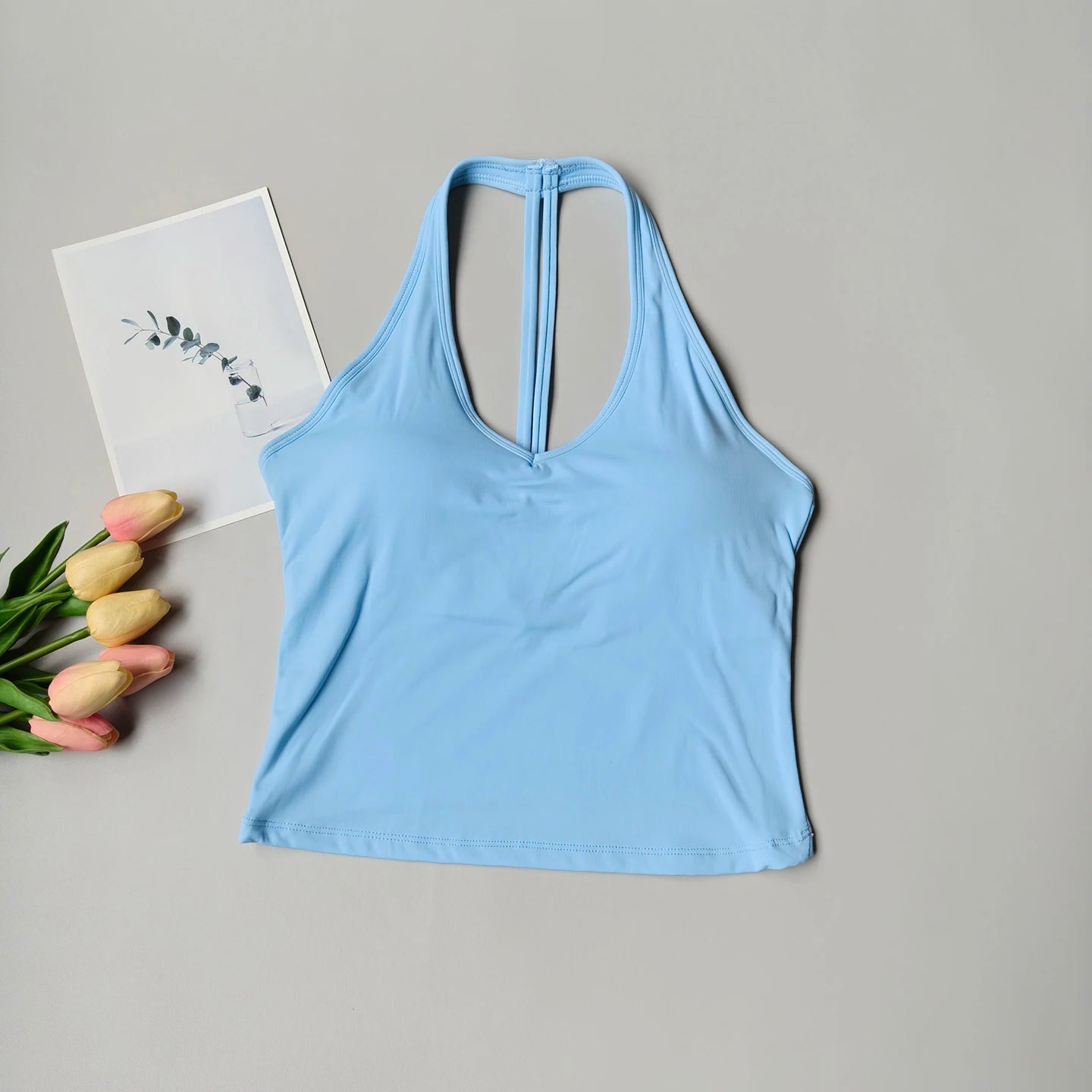 Yoga Suits Gym Sports Beauty Back Lingerie Plush Breasts V-neck Halter Neck Vest Bras Fitness Running Shock-proof Fitness Suits