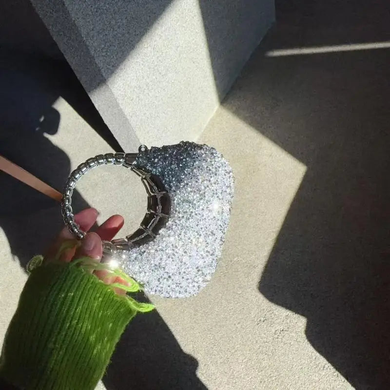 Minibolso Brillante de Fiesta con Pedrería, Varios Modelos