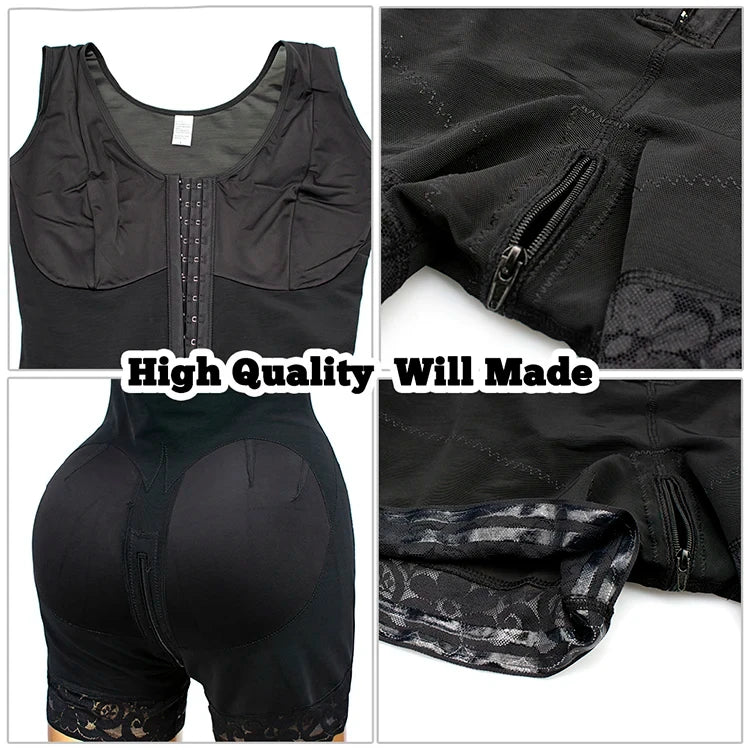 Faja Colombiana Body Shapewear Control Abdomen Post Lipo BBL