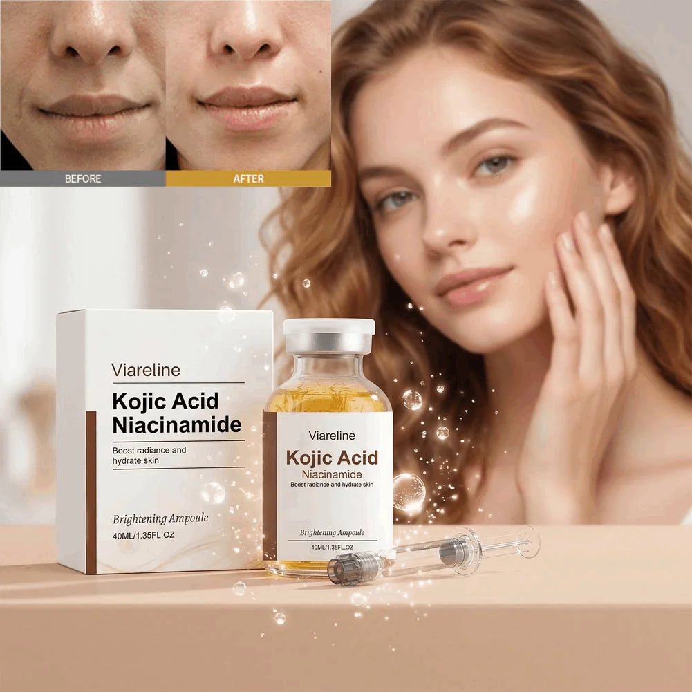 Ampolla Sérum Ácido Kójico + Niacinamida + Colágeno 40ml – Ilumina y Unifica el Tono