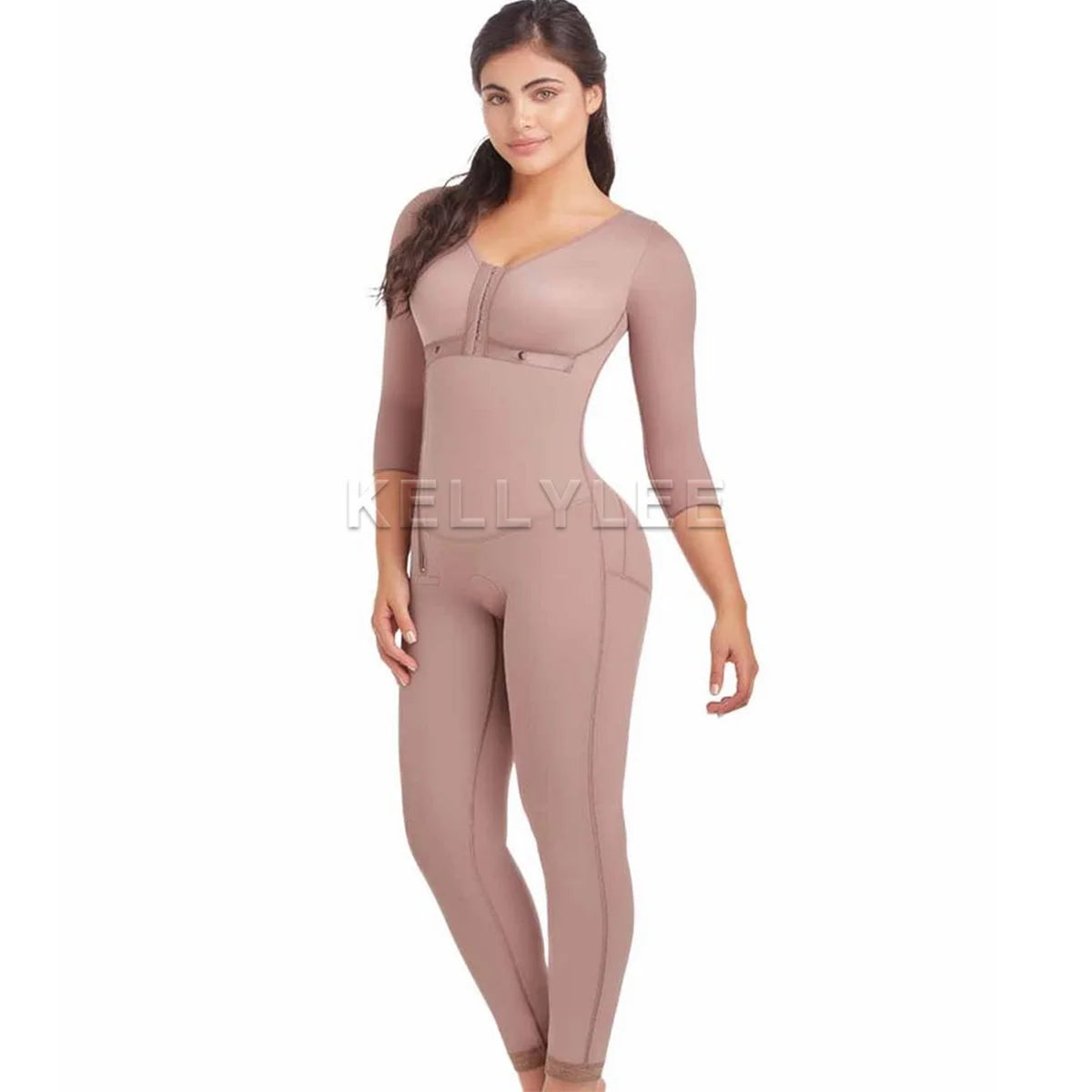Shaped Up Seamless Fajas Colombianas Long-Sleeve Modeling Waist Shaper and Levanta Glúteos High Quality Slimming Underwear Fajas