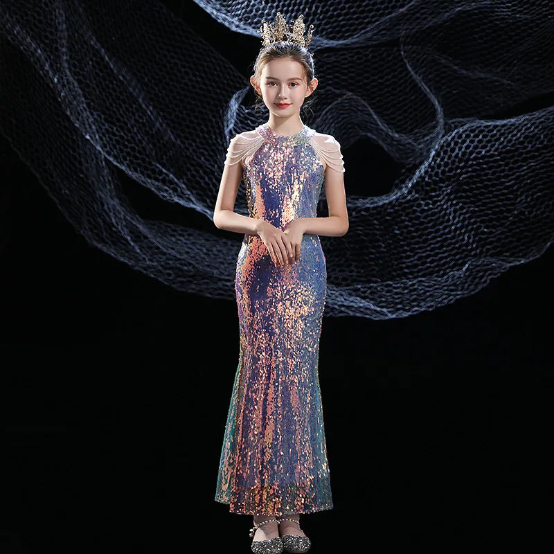 Vestido de Gala para Niña con Lentejuelas – Varios Estilos