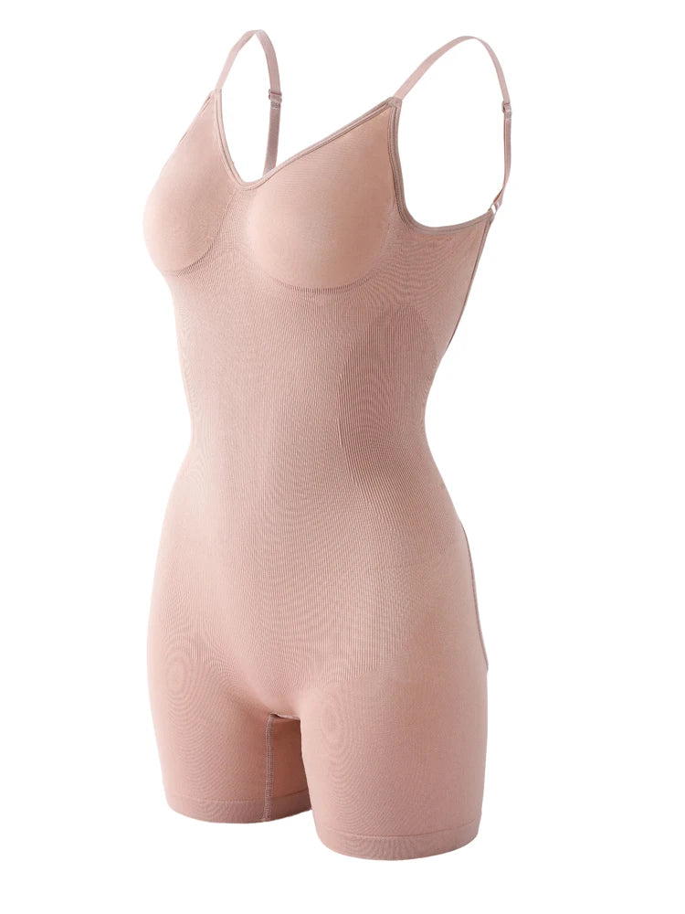 Faja Colombiana Bodysuit Mujer – Control Abdomen Realza Glúteos Sin Costuras