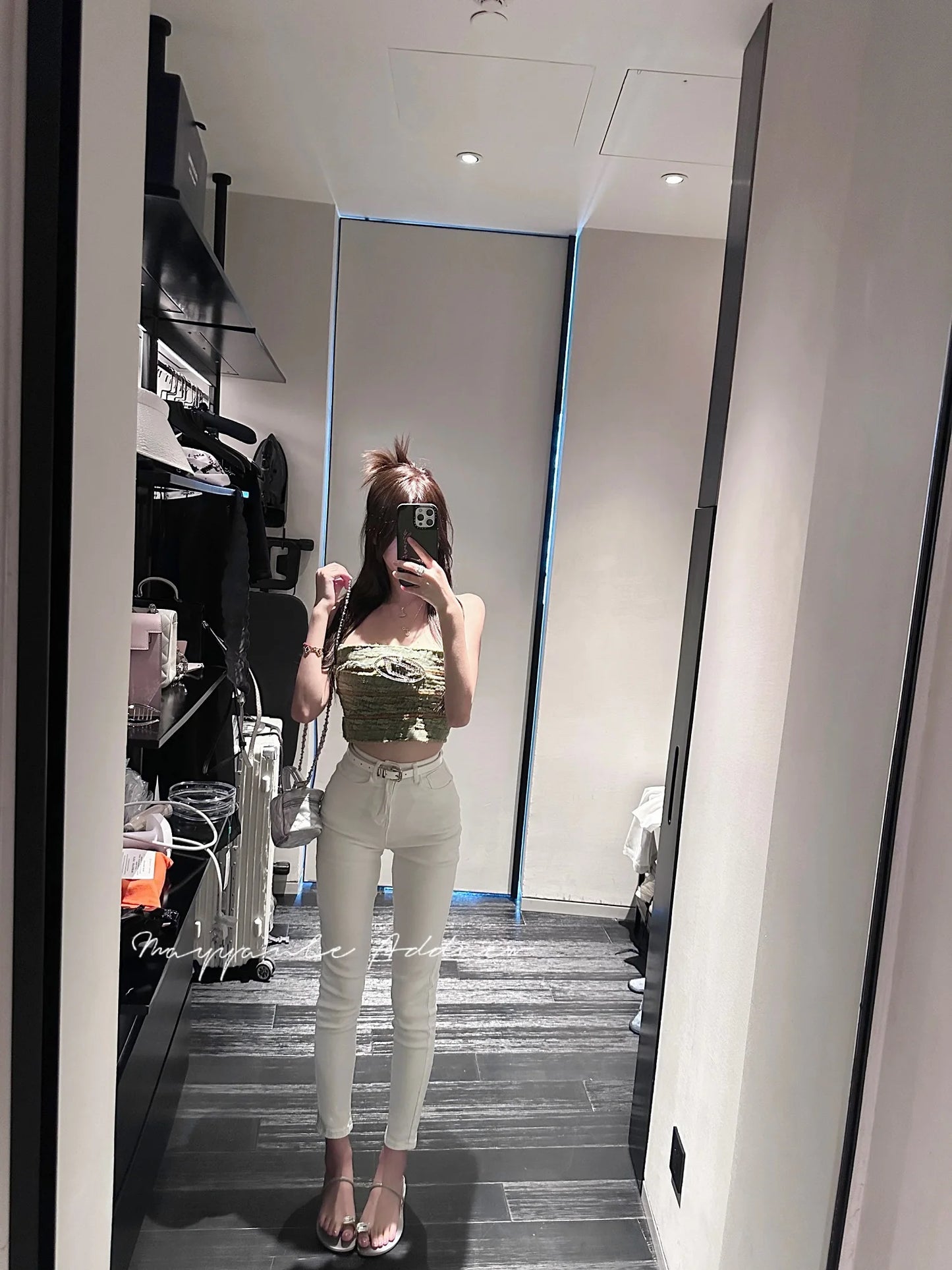 Sexy High Waist Slim Fit Jeans Women's Butt Enhancing Cotton Stretch Denim High Waist Nine Point Pants Spring Autumn Winter