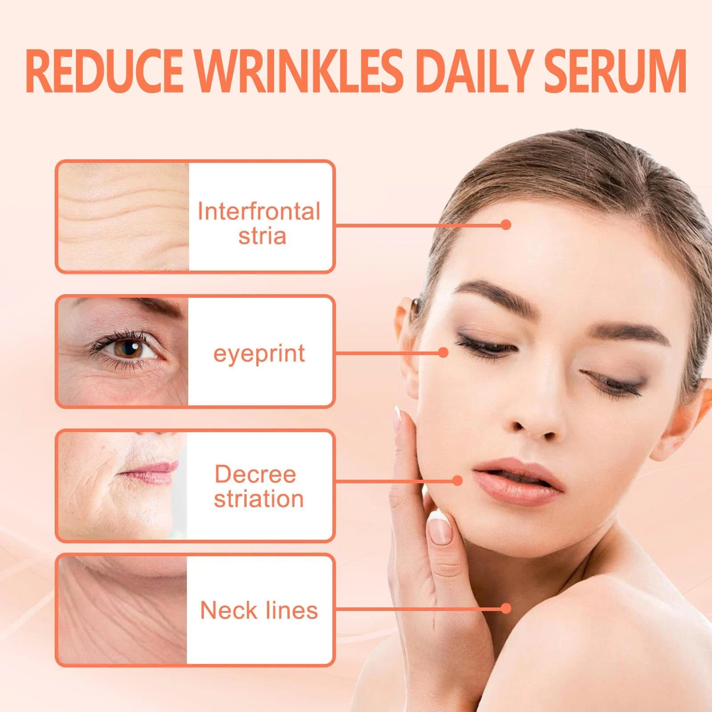 Rose oil and VC essence: fade fine lines, care rough and dry skin, brighten and tighten skin care essential oil