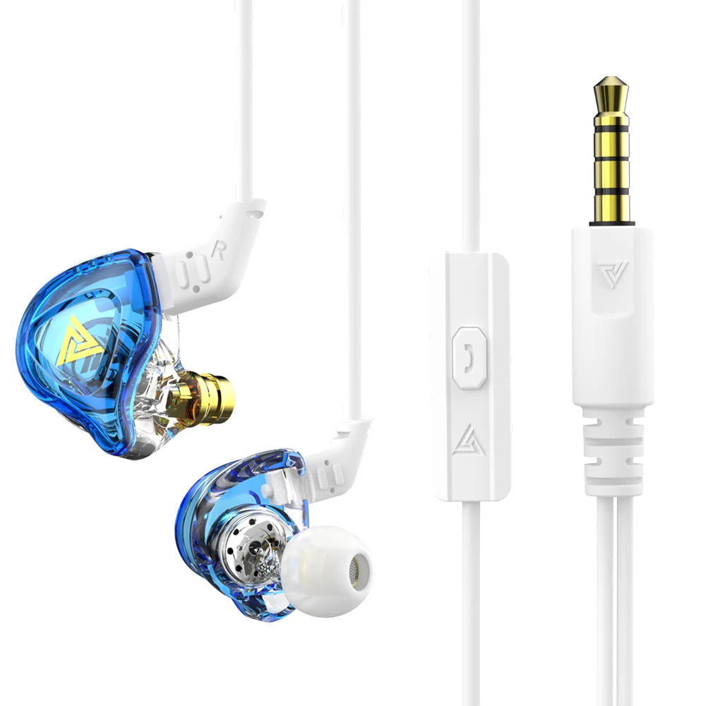 Audífonos con Cable QKZ AK6 | Sonido de Alta Fidelidad In-Ear