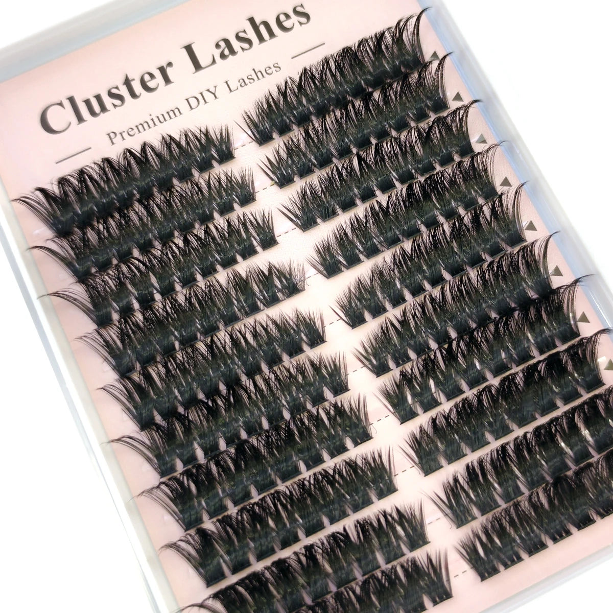 60row DIY Lash Extension Kit Clusters Individual Eyelashes Kit Mix Styles 10-18mm with Bond and Seal Eye Makeup Tool