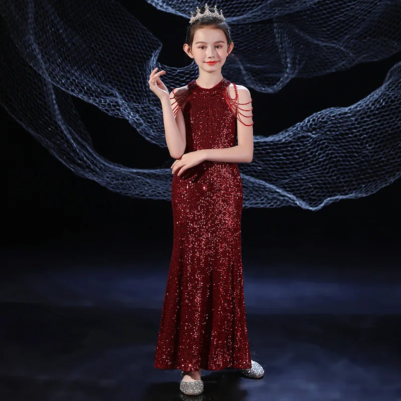 Vestido de Gala para Niña con Lentejuelas – Varios Estilos