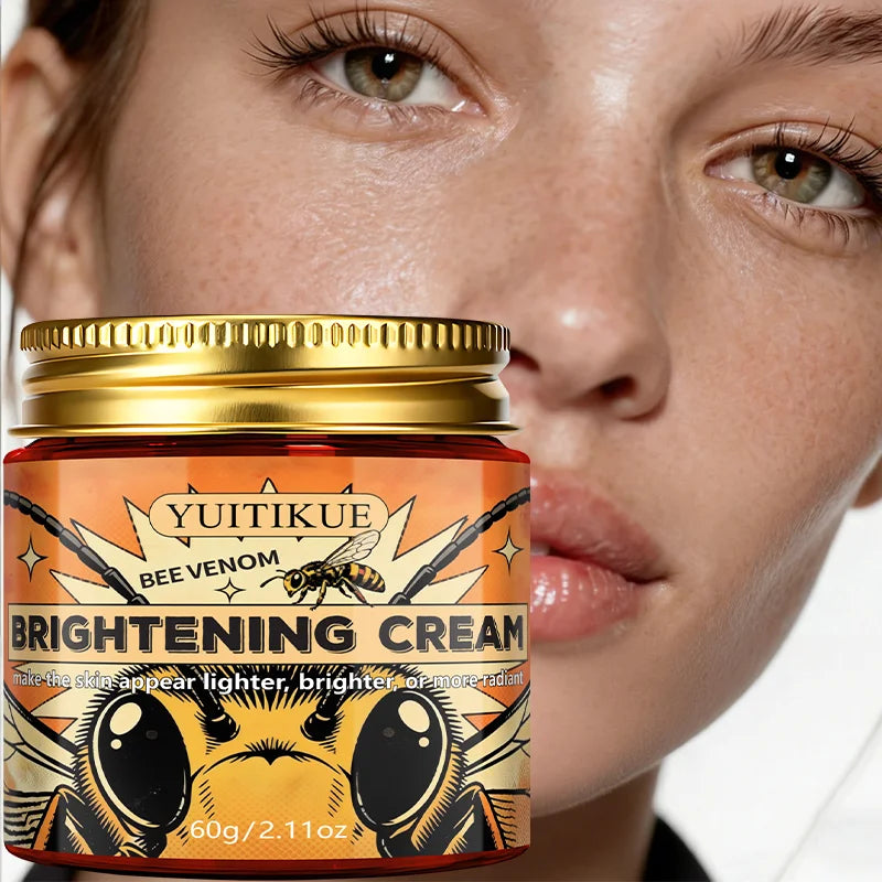 Crema Iluminadora con Veneno de Abeja YUITIKUE - Hidrata y Unifica el Tono