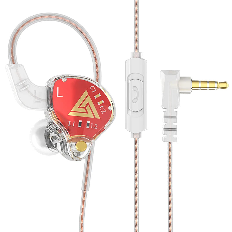 Audífonos con Cable QKZ AK6 | Sonido de Alta Fidelidad In-Ear
