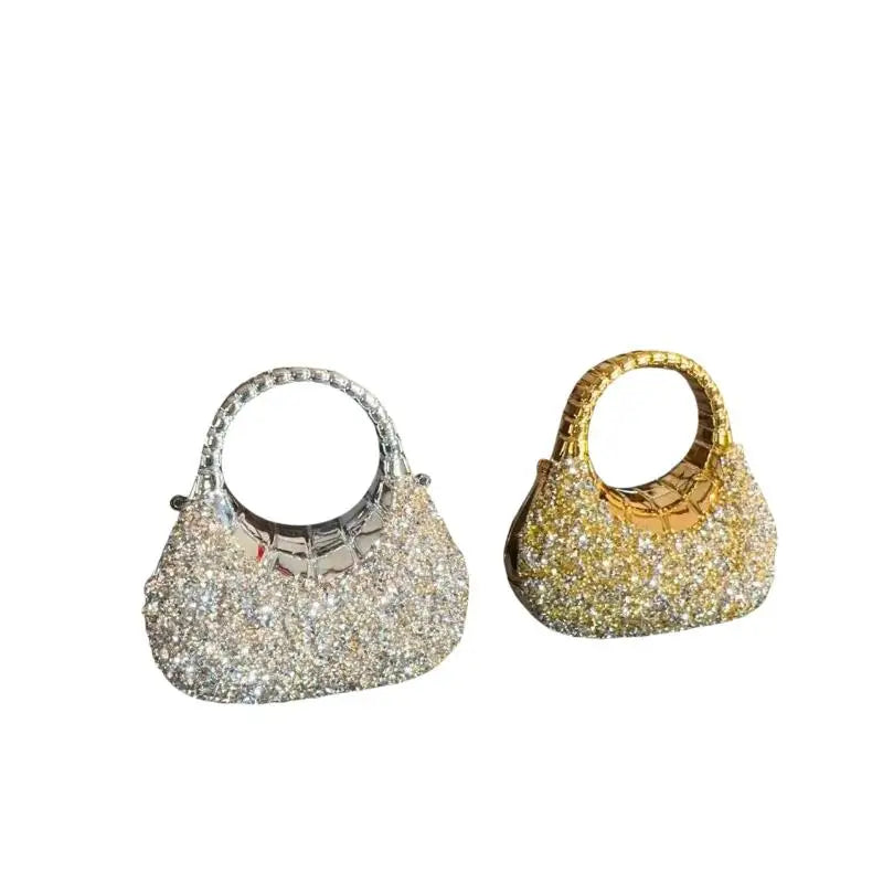 Minibolso Brillante de Fiesta con Pedrería, Varios Modelos